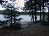 Group at the Camp on Round Pond