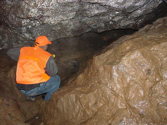 JJ in Ice Cave
