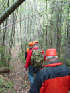 Hiking back from Ice Cave