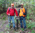 Carl and JJ near Ice Cave