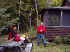 Leo and Carl at Ranger Outpost on Allagash Lake