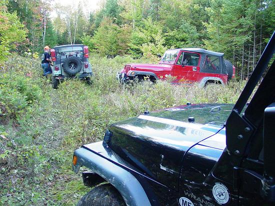 Back at the Jeeps