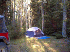 JJ's tent at Round Pond