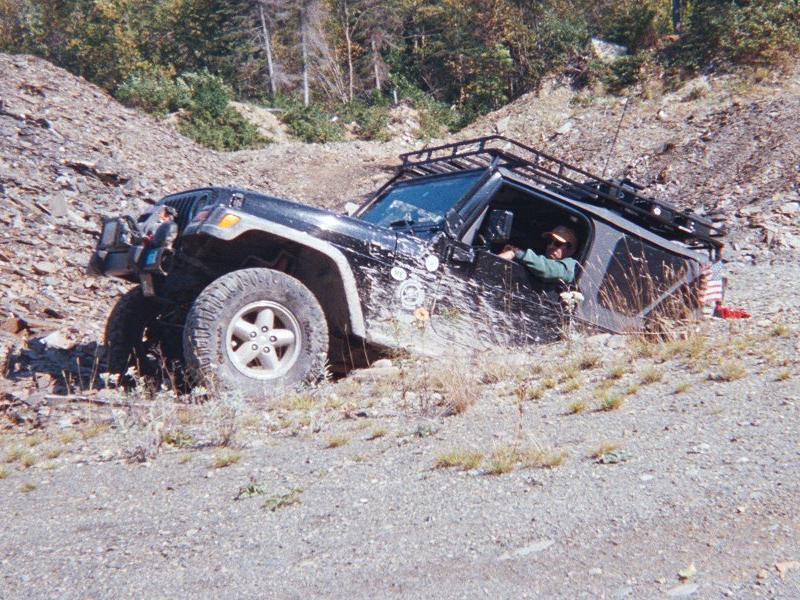 Paul in Shale Pit - Click to Enlarge