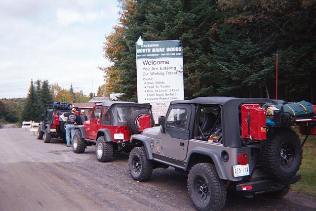 Entering at 20 Mile Checkpoint - Click to Enlarge