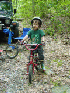 Tom is ready for the trail