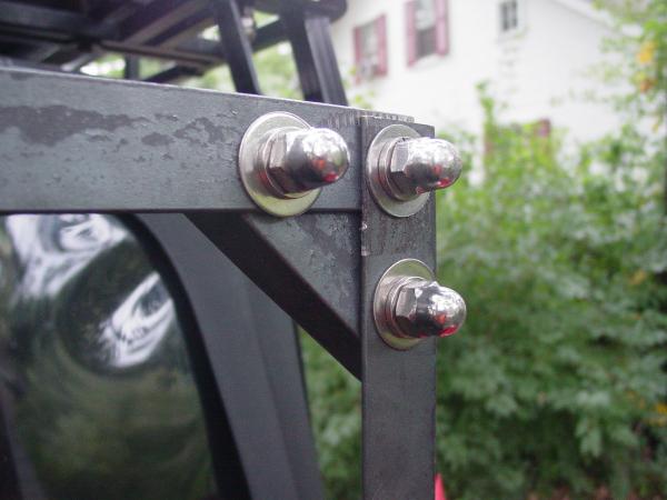 Upright Corner Detail - Click to Enlarge