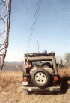 Paul's Jeep on Gauley Ridge