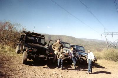 Gang on Power Lines at Gauley Ridge