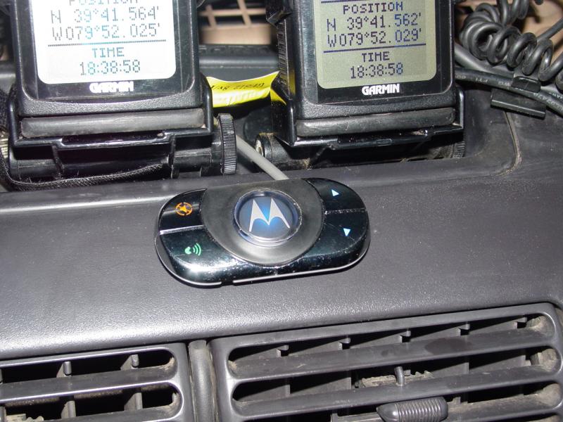 HF850 Deluxe Bluetooth Car Kit HF850 Controls - Click to Enlarge