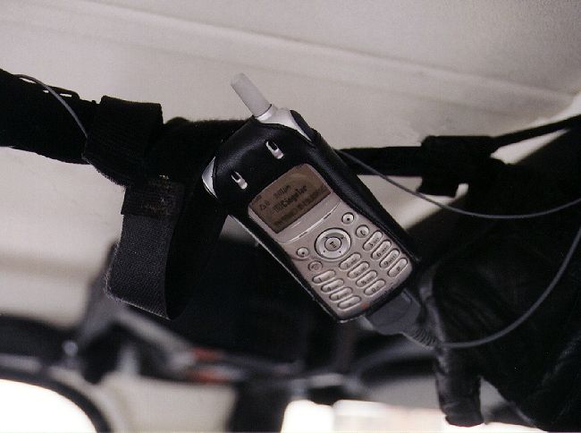 Cell Phone Mount - Click to Enlarge