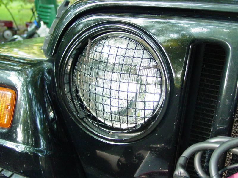 Headlight Doors Painted Black - Click to Enlarge