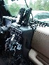 Jeep Install with Modified Bracket and Revised XM Radio mounting with Auxillary Switch