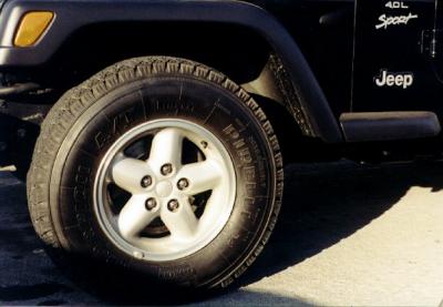 Front Wheel and Tire - Click to Zoom In