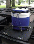 Igloo Cooler with tie-down