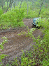 Hill after crossing