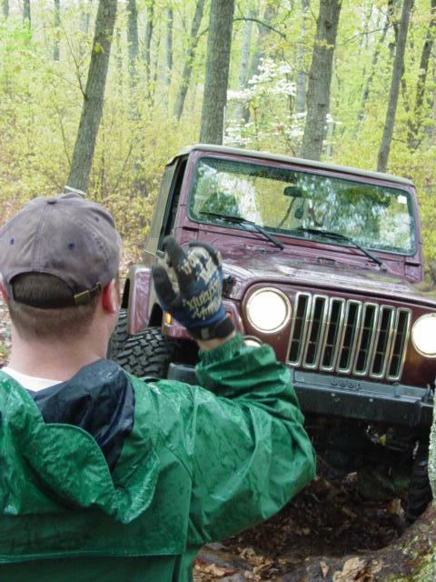 Spotting through Rock Garden