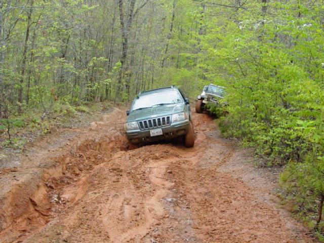 Straddling the ditch