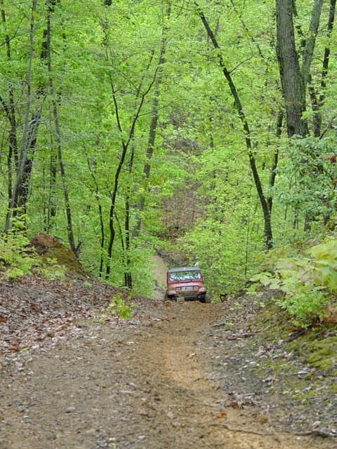 Hill on off-camber loop