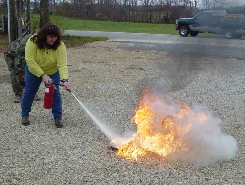 Kenny's Fire Extinguisher Demo
