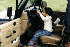 Tom driving