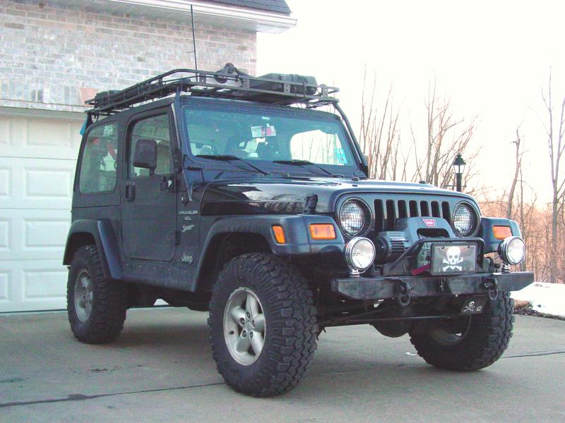 Driving Lights Installed - Click to Enlarge