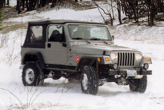 Carl in the snow
