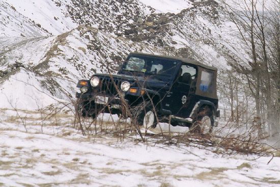 Hugh in the snow