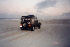 Jeep on the Beach with Maria and Kids