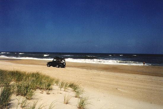 Jeep on the Beach