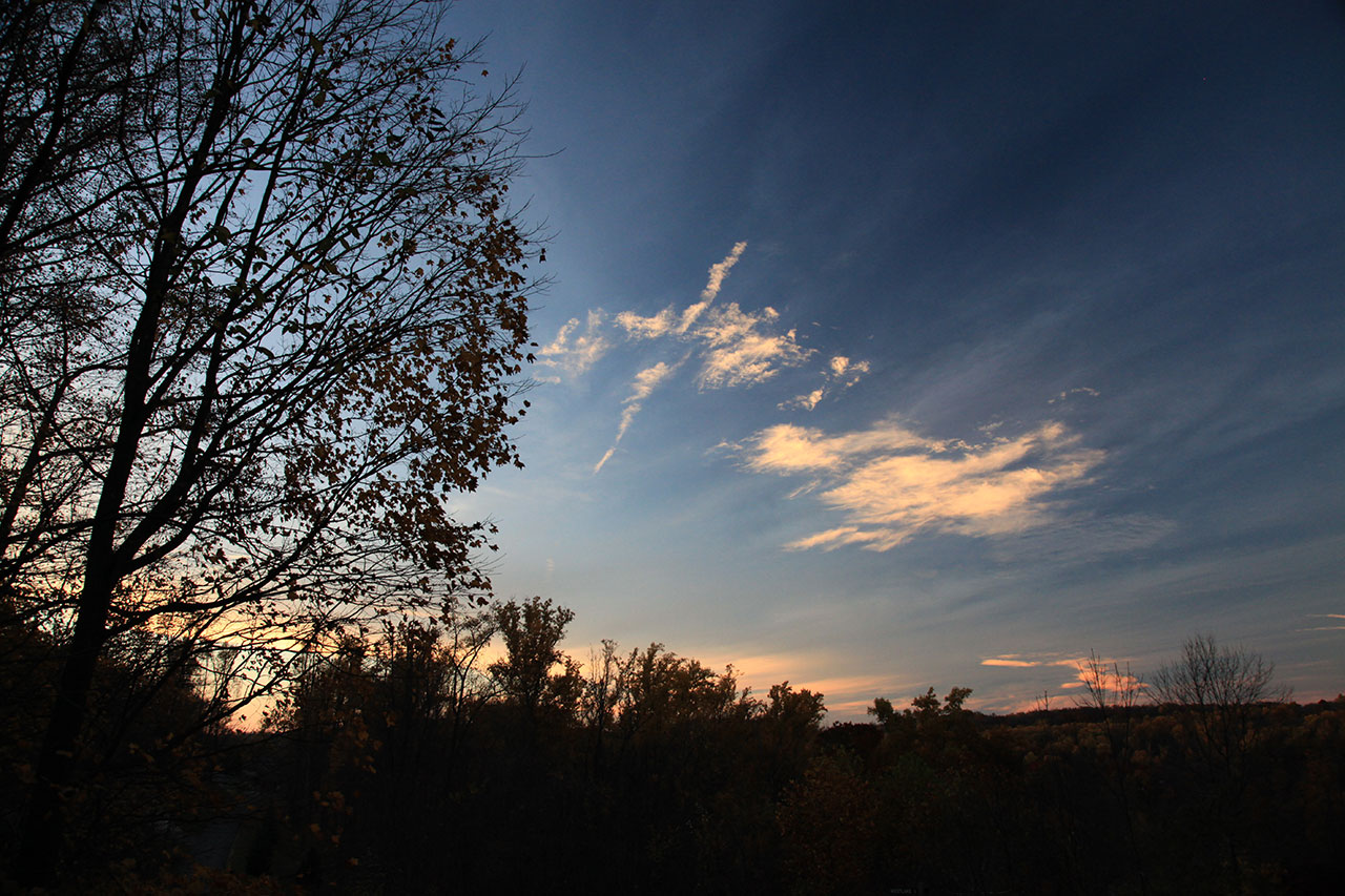 Sunset to Halloween Eve