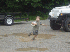 Teddy and the mud...