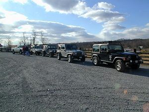 Line-up at McDorman's Store