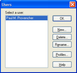 User