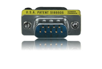 MaleDB9  to Male DB9 Gender Adapter (Model: 26-231)