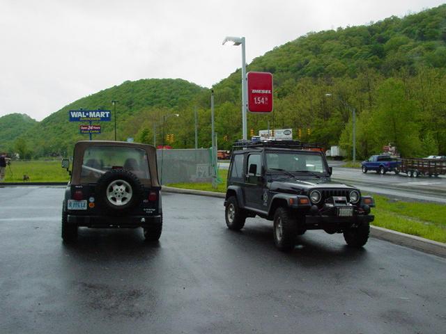 Jeeps in Keyser