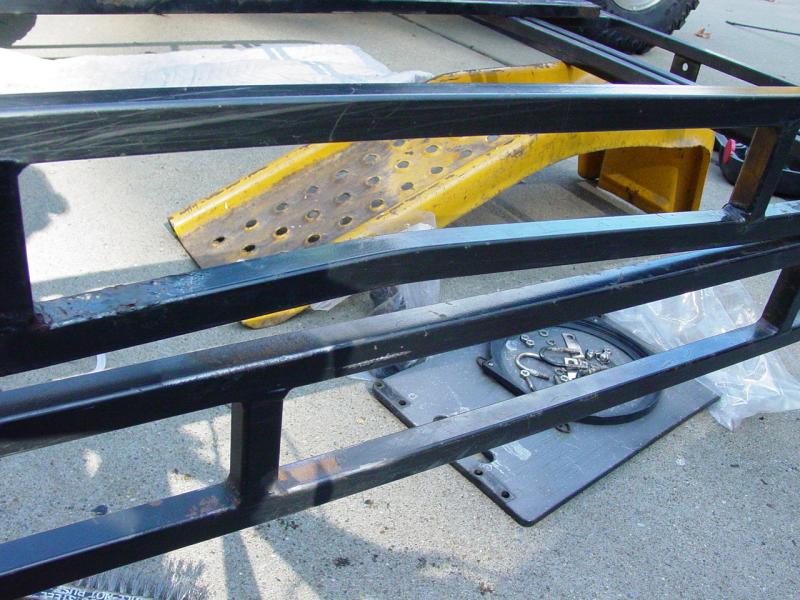 Bend Side Rail next to straight one - Click to Enlarge