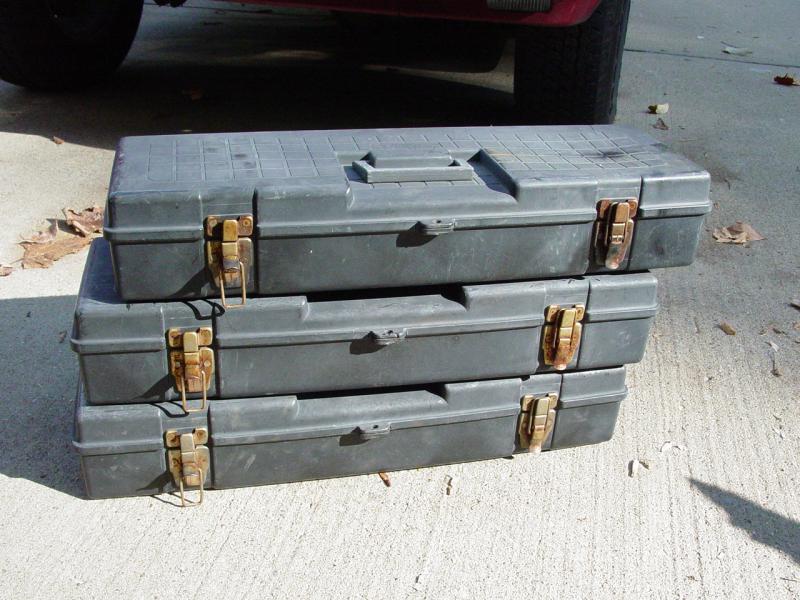 Contico Tool Boxes need some touch-up - Click to Enlarge