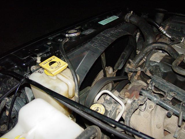 Radiator, Overflow and Shroud