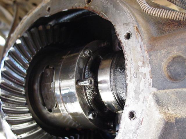 Bearing Cap Removed