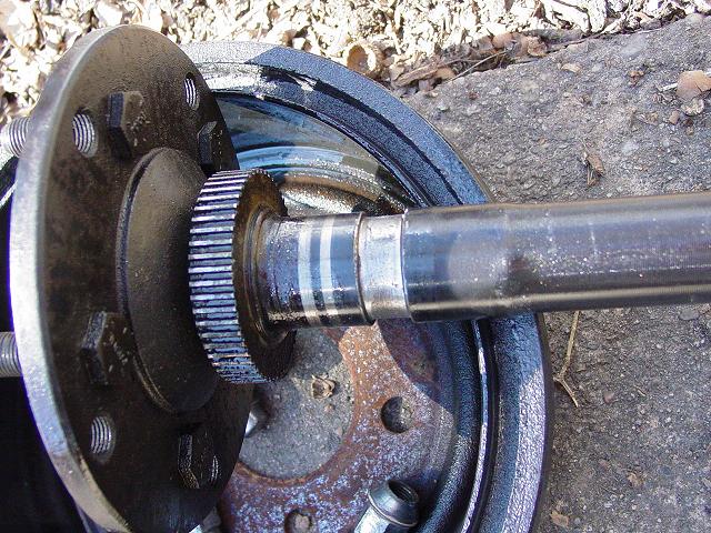 No-so-good axle
