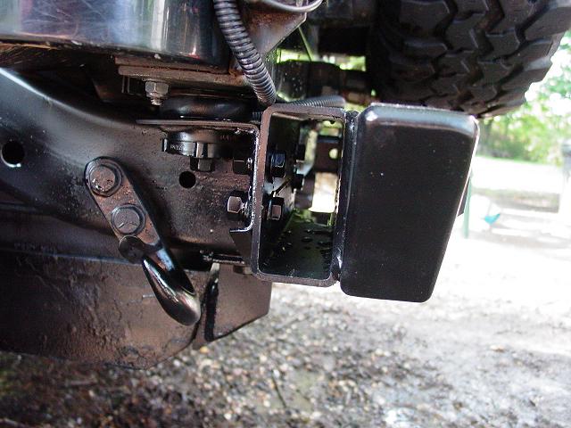 Side showing mounting