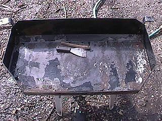 Inside of Gas Tank Skid Plate