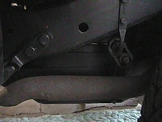 Refinished Gas Tank Skid Plate Installed