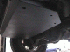 Revised and Refinished Gas Tank Skid Plate Installed
