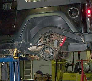 Rear Shocks visible