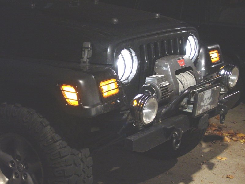 Headlight and Turn Signal/Indicator Guards - Click to Enlarge