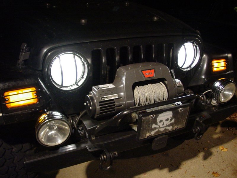 Headlight and Turn Signal/Indicator Guards - Click to Enlarge