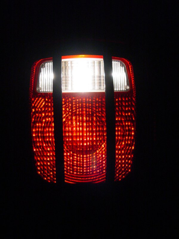 Safari-Style Tail Light Guards - Click to Enlarge