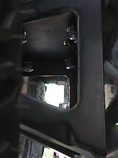 Carriage Bolt heads underneath